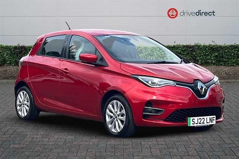 Red Used 2022 Renault Zoe Iconic Hatchback | £9,800 (Good price) - Image 1/4