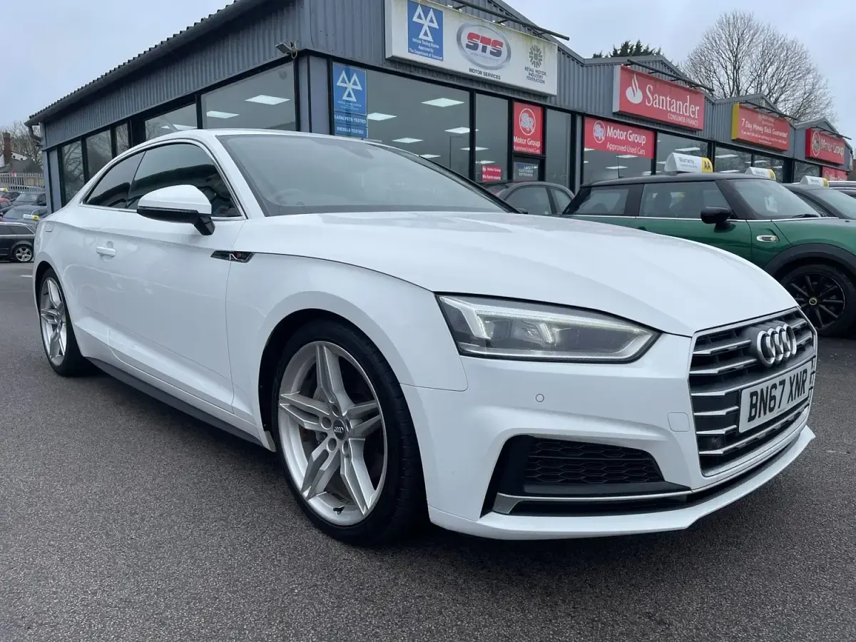 Used Audi A5 S-Line 190 HP (139 kW) 2017 Black Coupe