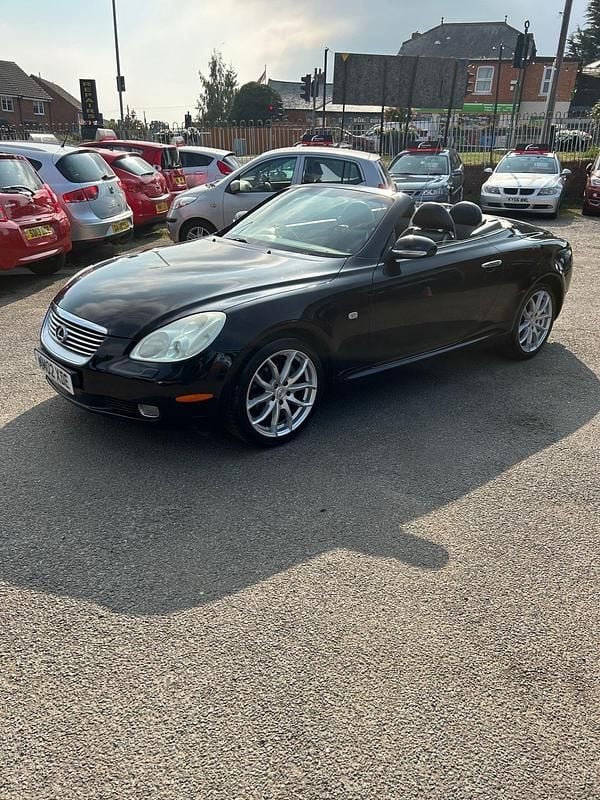 Used Lexus SC430 2002 Black Cabriolet