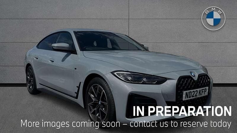 Grey Used 2022 BMW 420 M Sport Coupe | £27,980 (Good price) - Image 1/4