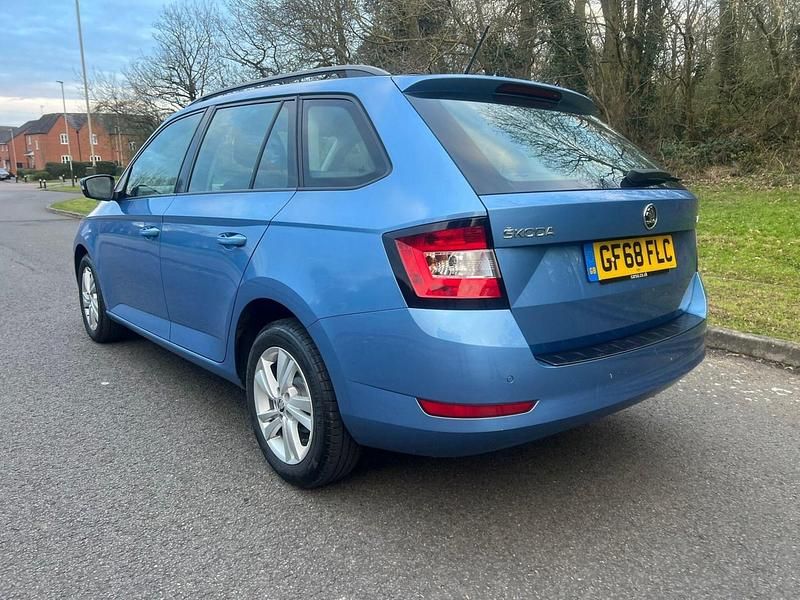 Used Skoda Fabia SE 2018 Blue Estate