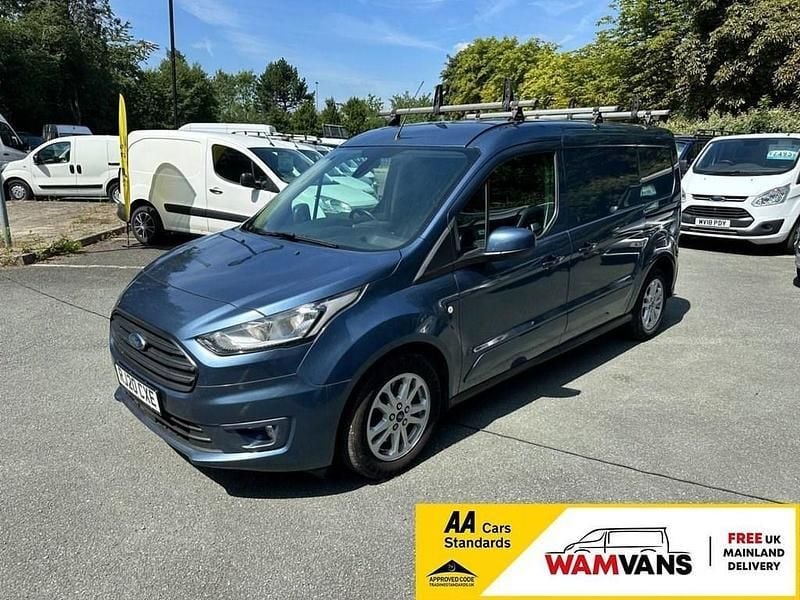 Blue Used 2020 Ford Transit Limited Van | £9,995 (Expensive) - Image 1/4
