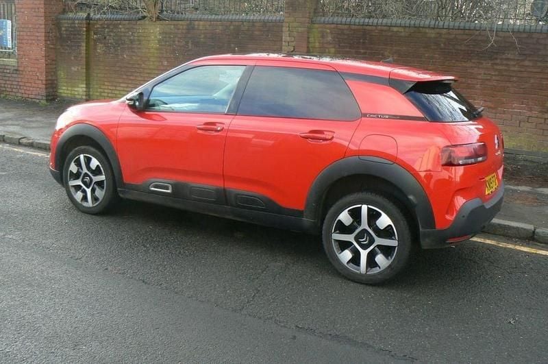Used Citroën C4 Cactus Flair 110 HP (80 kW) 2019 Red Hatchback
