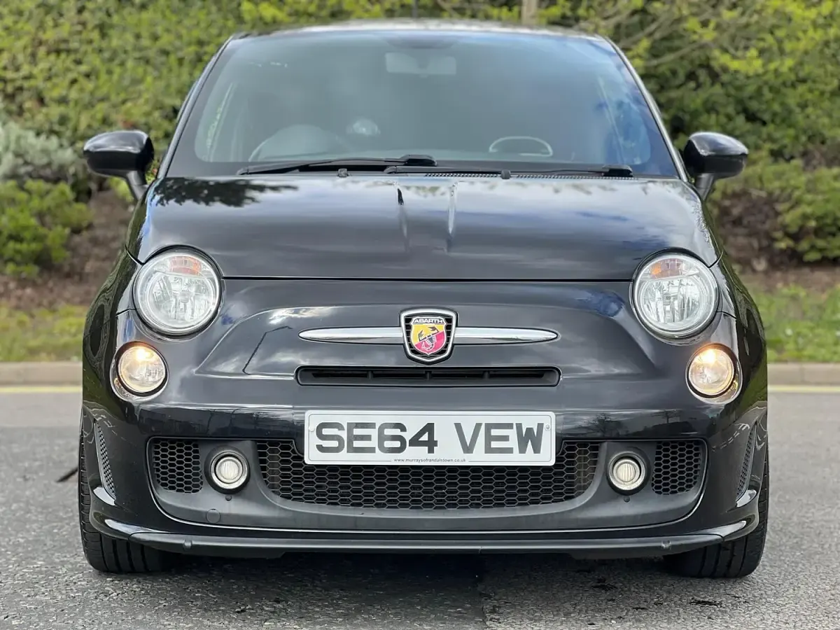 Used Abarth 500 135 HP (99 kW) 2015 Black Hatchback