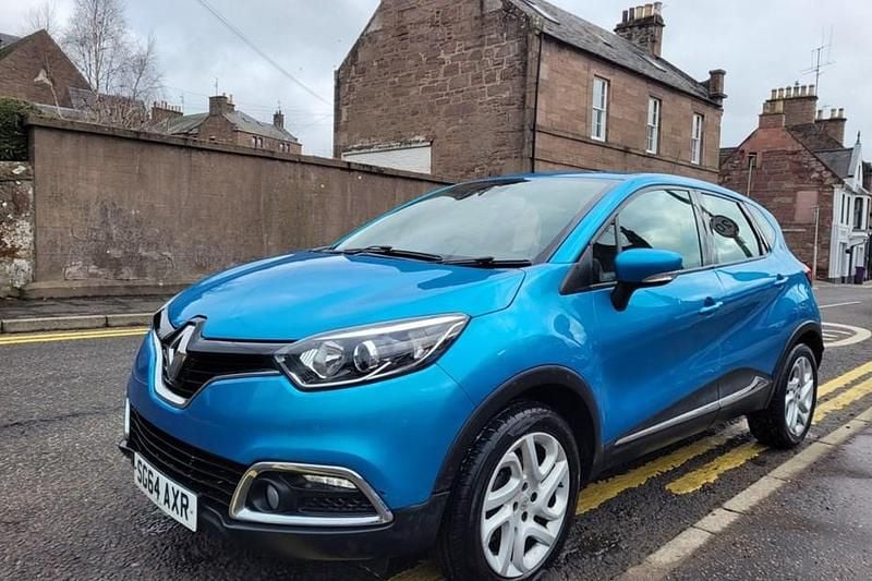 Used Renault Captur Dynamique 90 HP (66 kW) 2014 Blue SUV