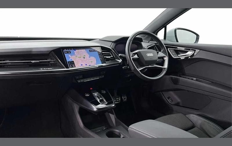 Used Audi Q4 Sportback e-tron S-Line 150 kW (204 HP) 2023 White SUV