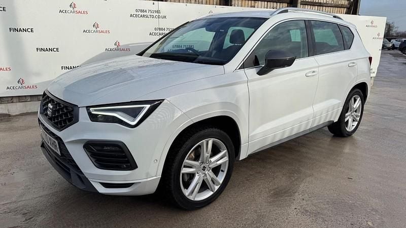 Used Seat Ateca 4Drive 2021 White SUV