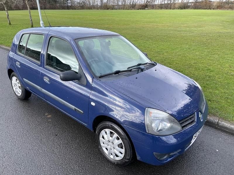 Usado Renault Clio II Campus 2008 Azul Citadino