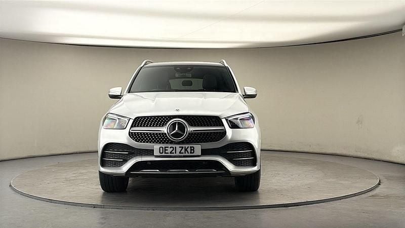 Used Mercedes GLE400 AMG line 330 HP (242 kW) 2021 Iridium silver SUV