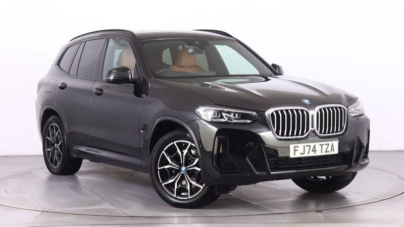 Black Used 2024 BMW X3 M Sport SUV | £39,000 (Good price) - Image 1/4