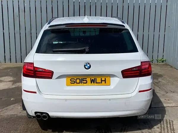 Used BMW 520 190 HP (139 kW) 2015 White Estate