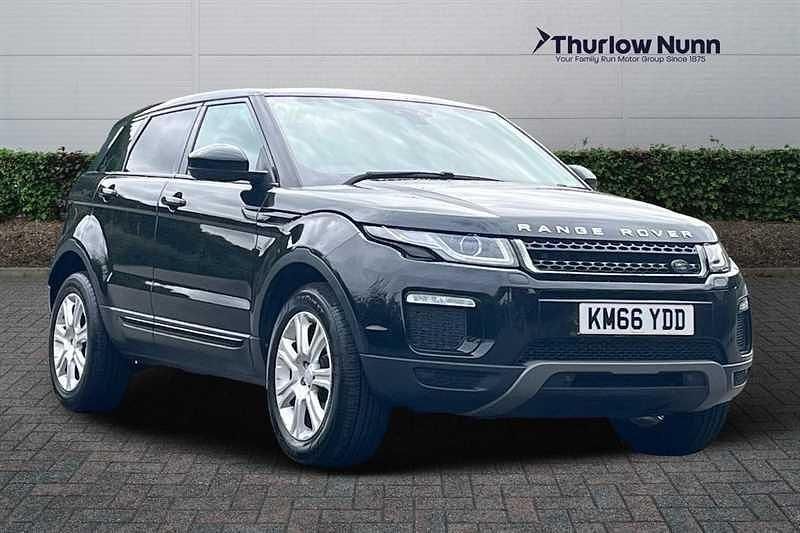 Black Used 2016 Land Rover Range Rover evoque SE SUV | £9,300 (Good price) - Image 1/4