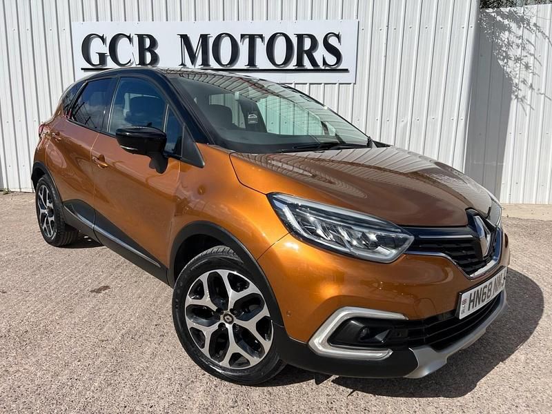 Used Renault Captur GT-Line 2018 Orange/black SUV