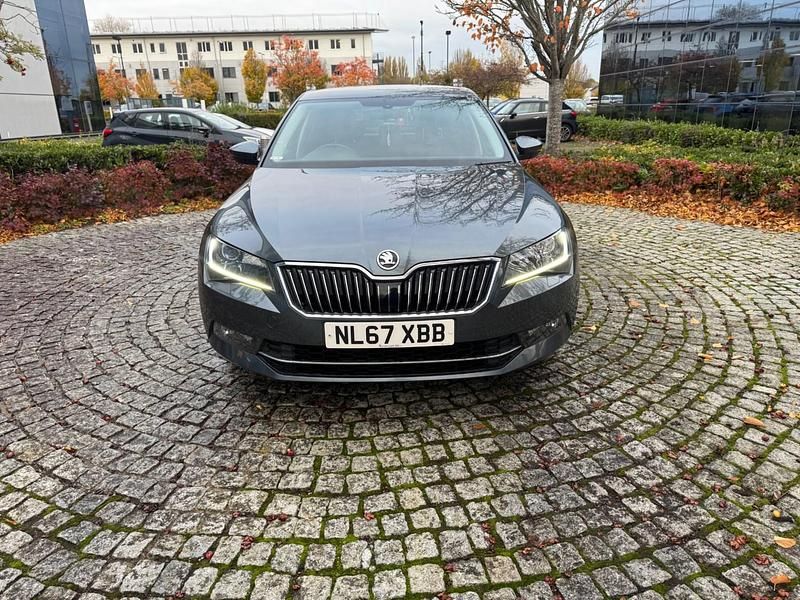 Used Skoda Superb SE L Executive 150 HP (110 kW) 2017 Grey Hatchback