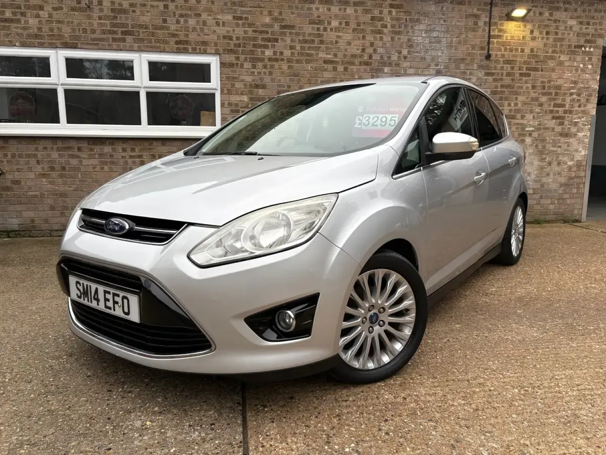 Begagnad Ford C-MAX Titanium 2014 Silver Minibuss