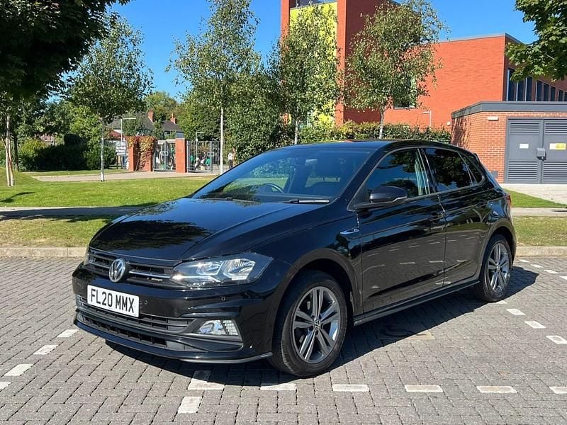 Used VW Polo R-line 2020 Black Hatchback