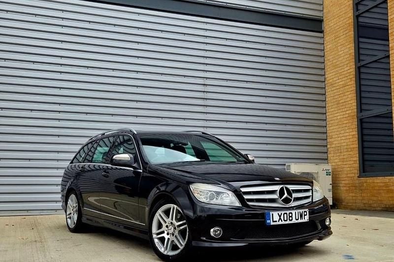 Black Used 2008 Mercedes C220 Estate | £2,995 (Fair price) - Image 1/1