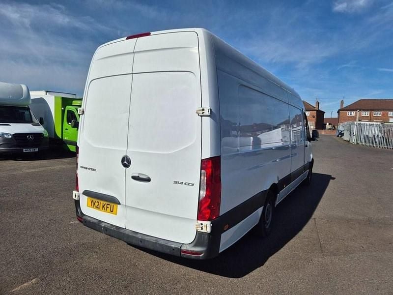 Begagnad Mercedes Sprinter Progressive 2021 Vit Van