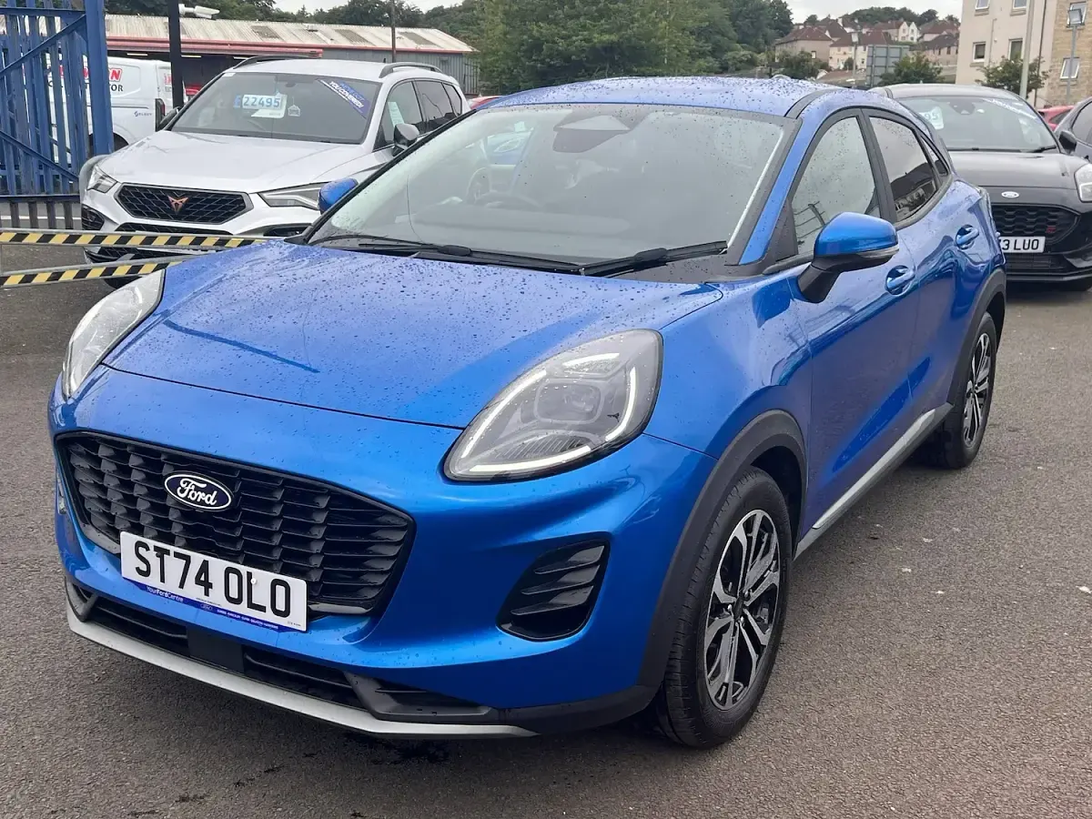 Used Ford Puma Titanium 125 HP (91 kW) 2024 Blue SUV