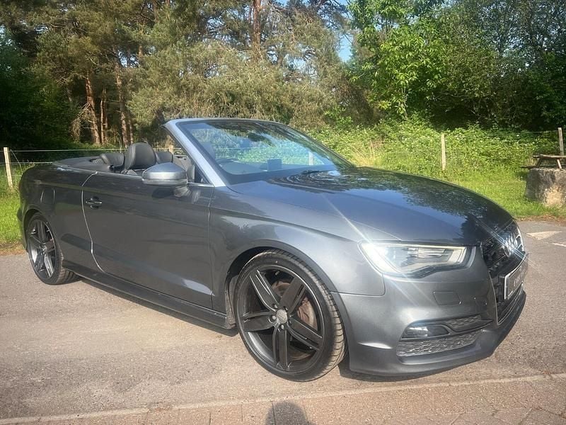 Grey Used 2015 Audi A3 Cabriolet S-Line Cabriolet | £8,995 (Fair price) - Image 1/4
