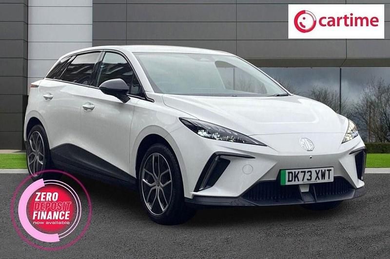 White Used 2023 MG MG4 EV Trophy Hatchback | £15,445 (Fair price) - Image 1/4