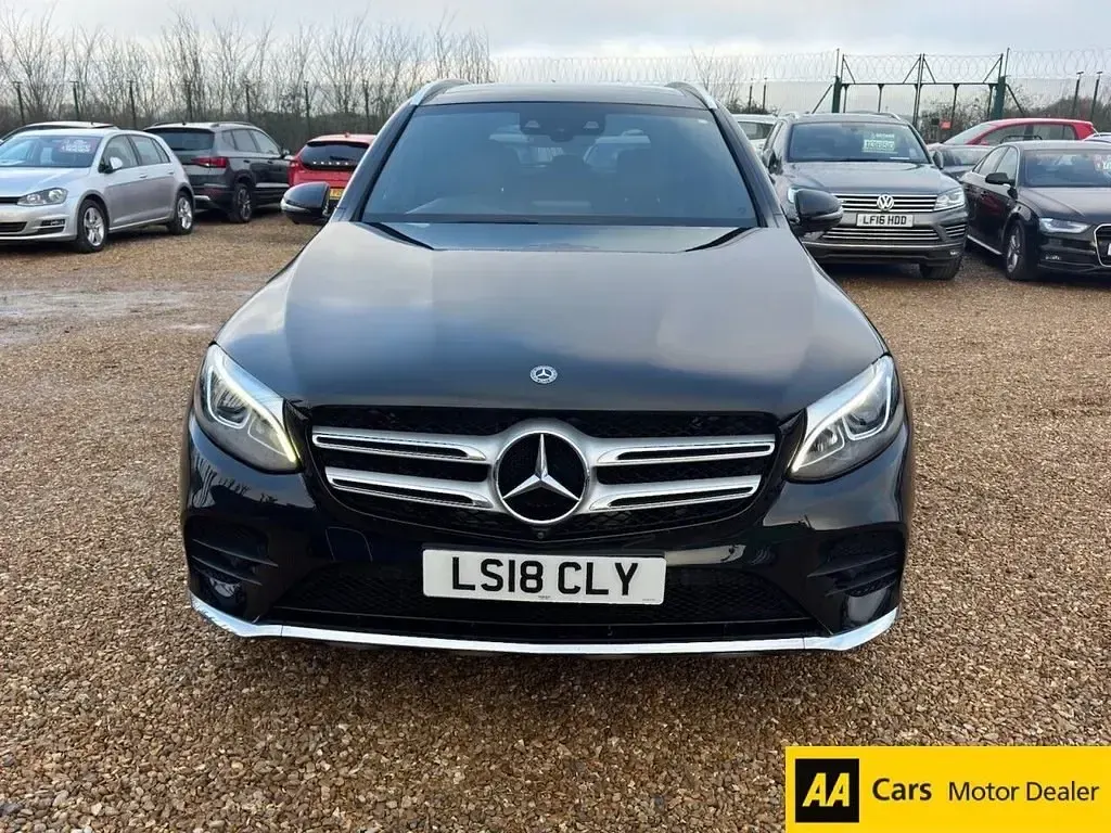Used Mercedes GLC250 AMG line 2018 Black SUV