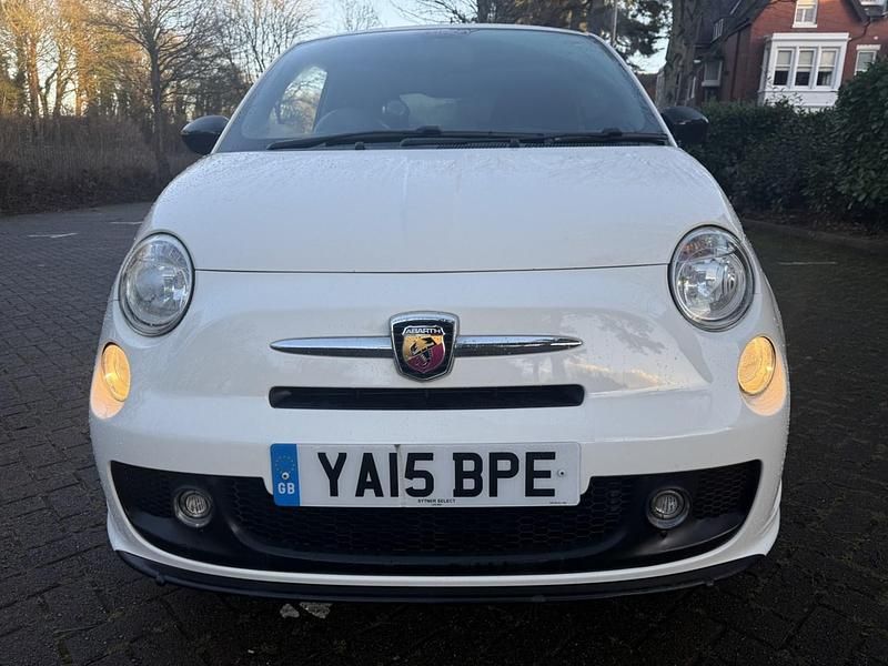 Used Abarth 500 2015 White Hatchback