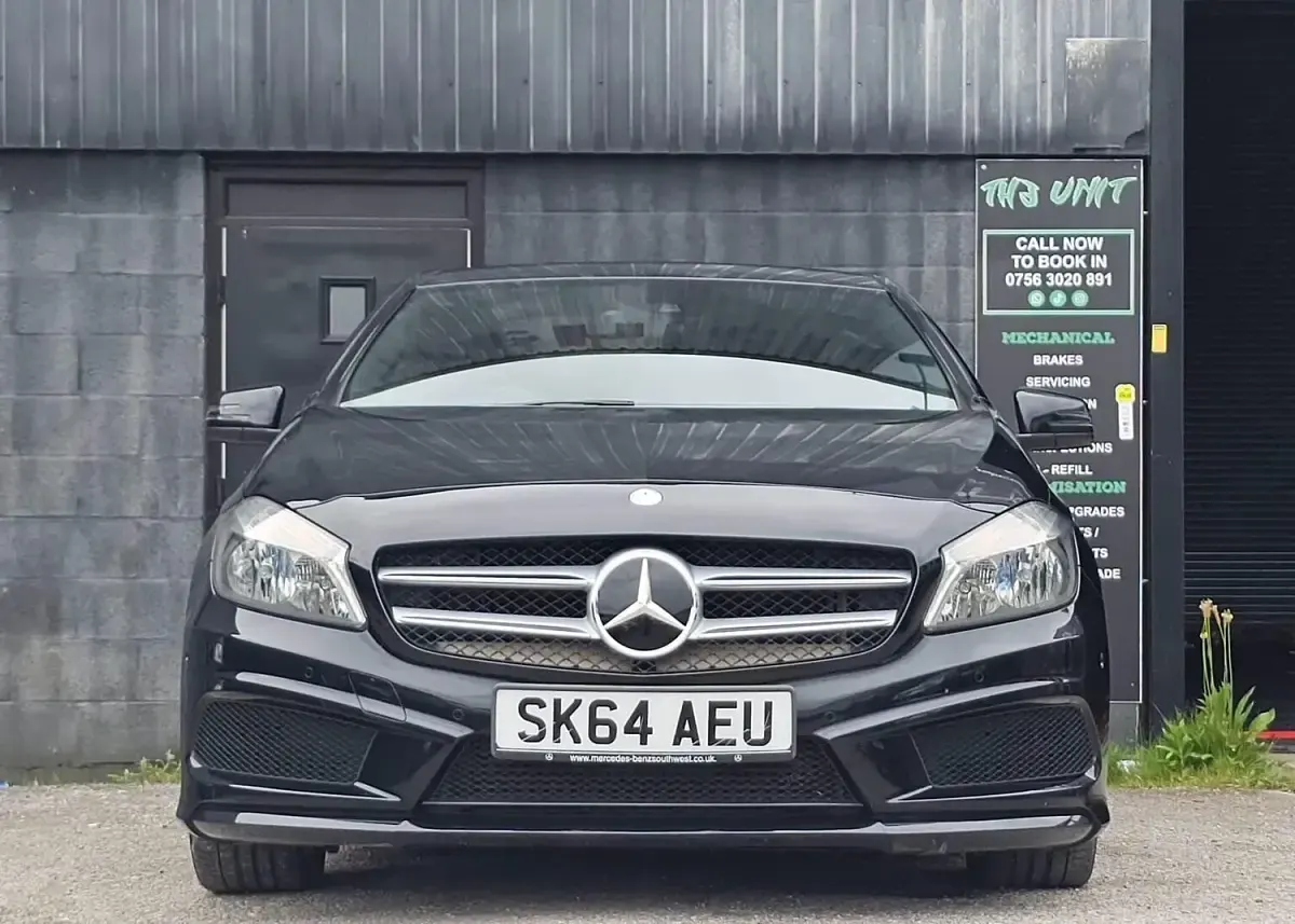 Used Mercedes A220 AMG 170 HP (125 kW) 2015 Black Hatchback