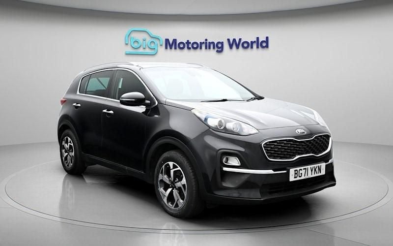 Used Kia Sportage 136 HP (100 kW) 2021 Black SUV