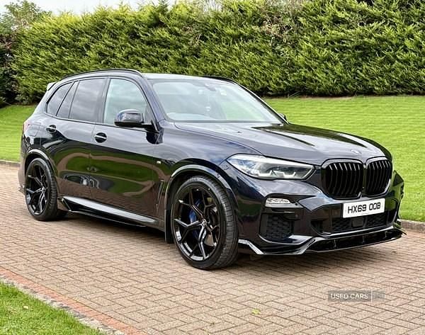 Black Used 2019 BMW X5 M Sport SUV | £34,750 (Fair price) - Image 1/4