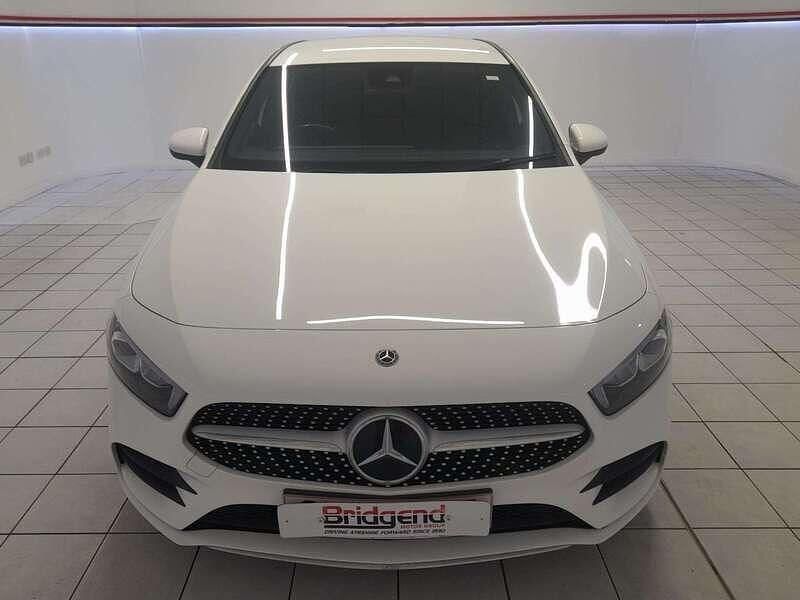 Used Mercedes A180 AMG line 2019 White Hatchback