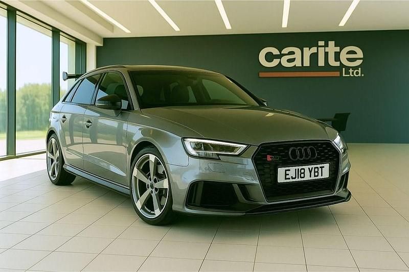 Grey Used 2018 Audi S3 Black Edition Hatchback | £18,695 (A bit pricey) - Image 1/3