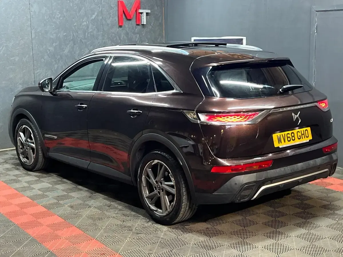 Used DS Automobiles DS7 Crossback Prestige 130 HP (95 kW) 2018 Brown SUV