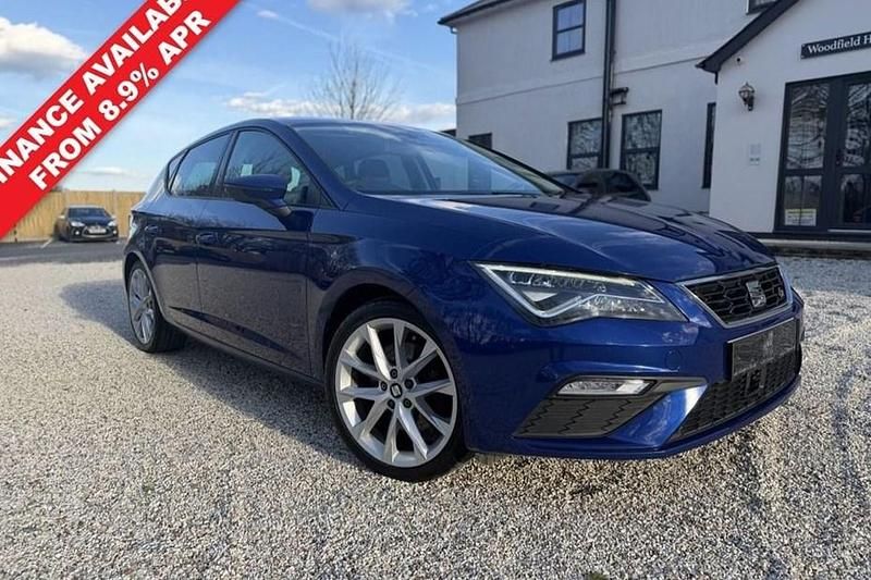 Used Seat Leon FR 184 HP (135 kW) 2017 Blue Hatchback
