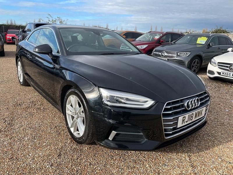 Used Audi A5 Sport 190 HP (139 kW) 2018 Black Coupe