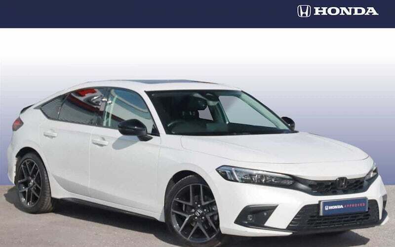 White Used 2022 Honda Civic Advance Hatchback | £28,495 (Fair price) - Image 1/4
