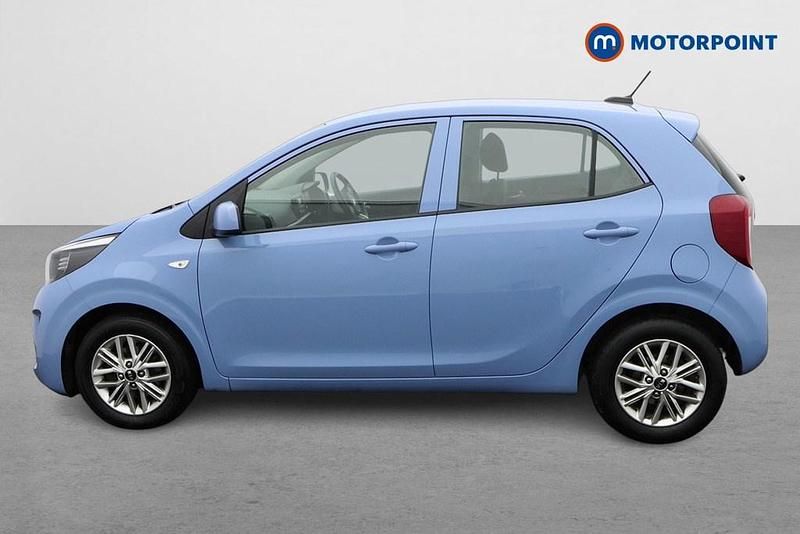 Used Kia Picanto 2021 Blue Hatchback