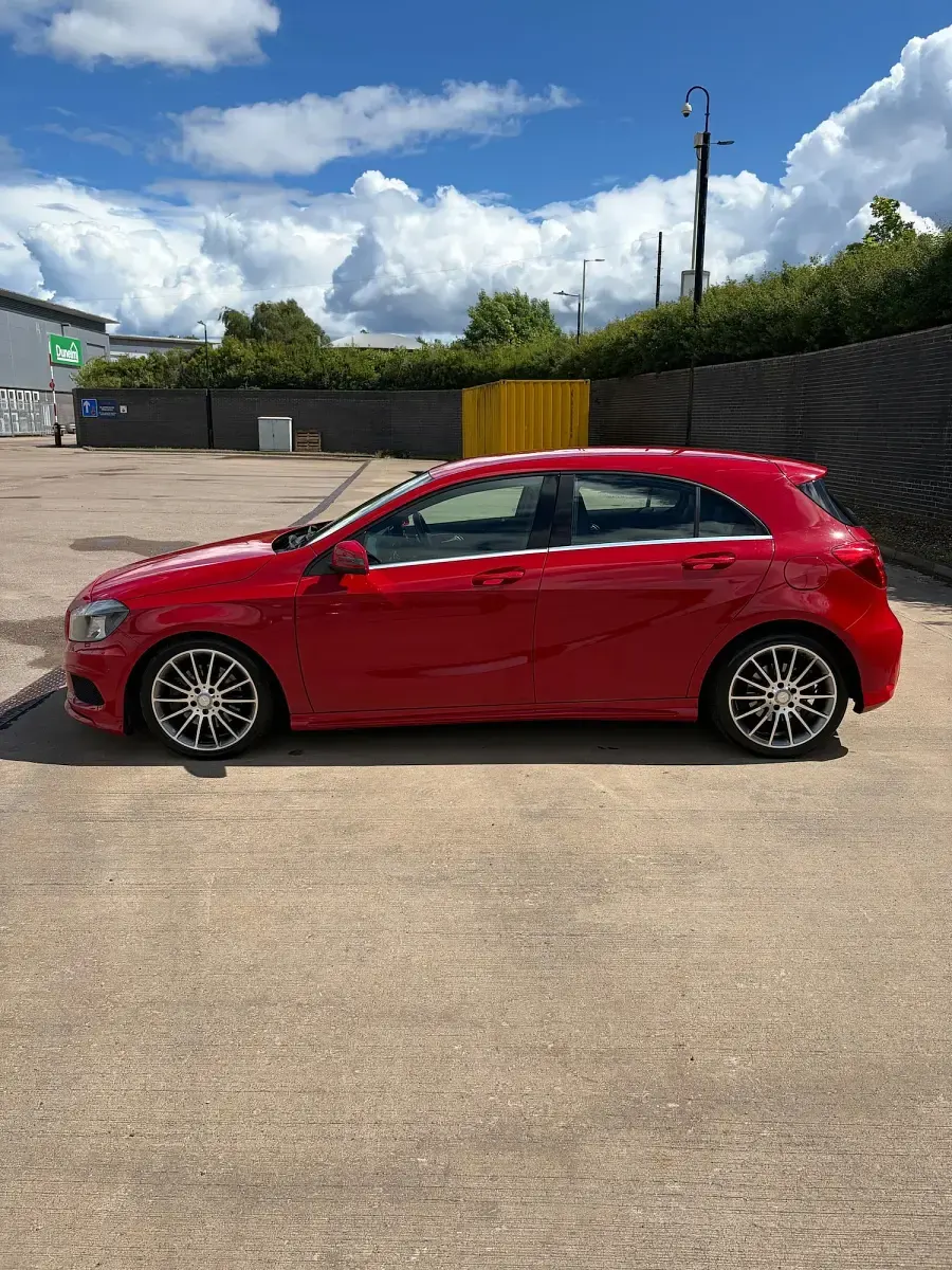 Used Mercedes A220 AMG 2013 Red Hatchback