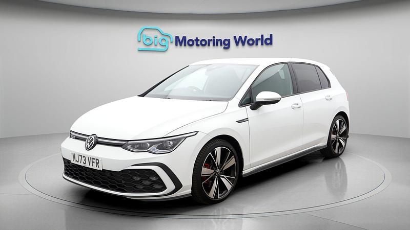 Used VW Golf VIII GTD 200 HP (147 kW) 2023 White Hatchback