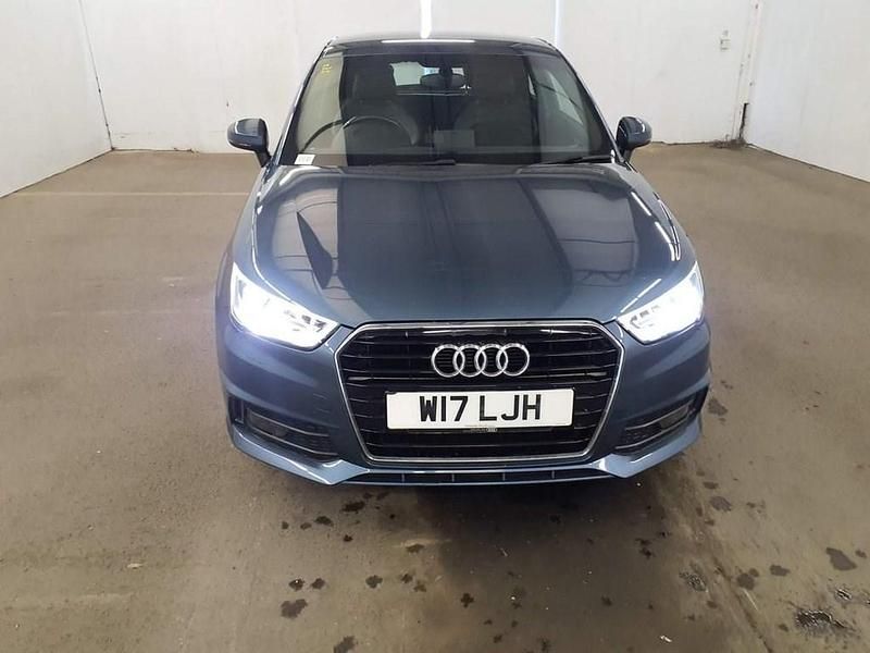 Used Audi A1 S-Line 2017 Blue Hatchback