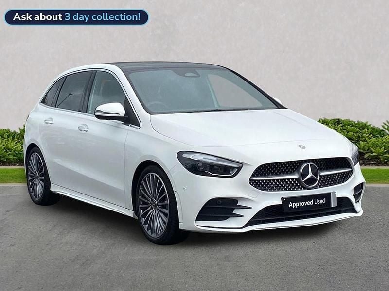 White Used 2025 Mercedes B200 AMG Line Premium MPV | £28,299 (Expensive) - Image 1/4