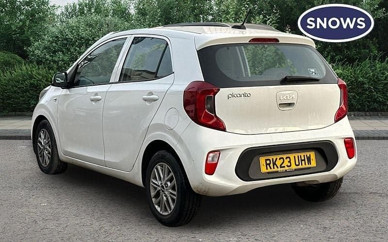 Used Kia Picanto 67 HP (49 kW) 2023 Clear white Hatchback