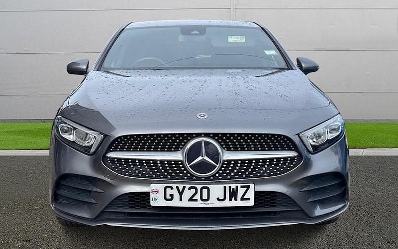 Used Mercedes A250 AMG line 218 HP (160 kW) 2020 Grey Hatchback