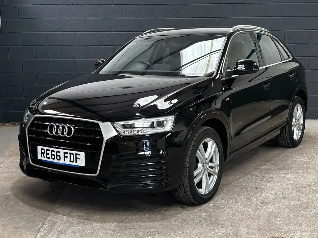 Used Audi Q3 S-Line 150 HP (110 kW) 2016 Black SUV