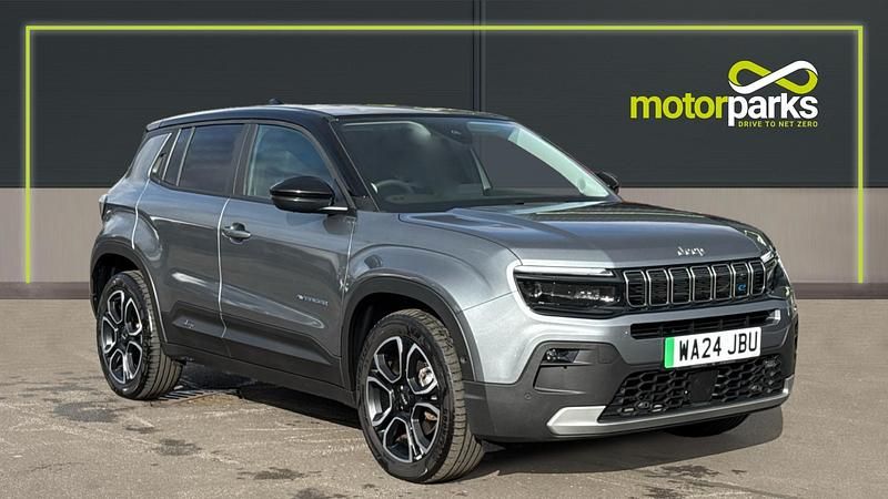 Volcano gloss Used 2024 Jeep Avenger EV Summit SUV | £18,500 - Image 1/4