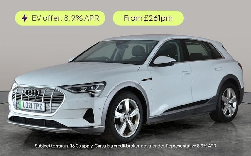 White Used 2021 Audi e-tron Advanced SUV | £16,259 (Super price) - Image 1/3