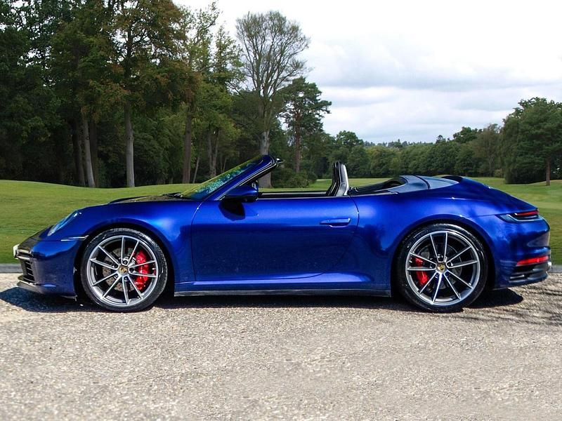 Used Porsche 911 Carrera S Cabriolet 450 HP (330 kW) 2019 Blue Cabriolet