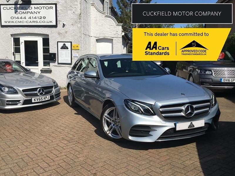 Silver Used 2018 Mercedes E220 AMG line Estate | £17,990 (Super price) - Image 1/4