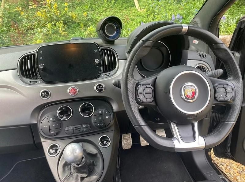 Used Abarth 595C Turismo 165 HP (121 kW) 2022 Black Cabriolet