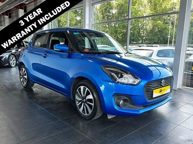 Blue Used 2018 Suzuki Swift SZ5 Hatchback | £8,595 (Fair price) - Image 1/2